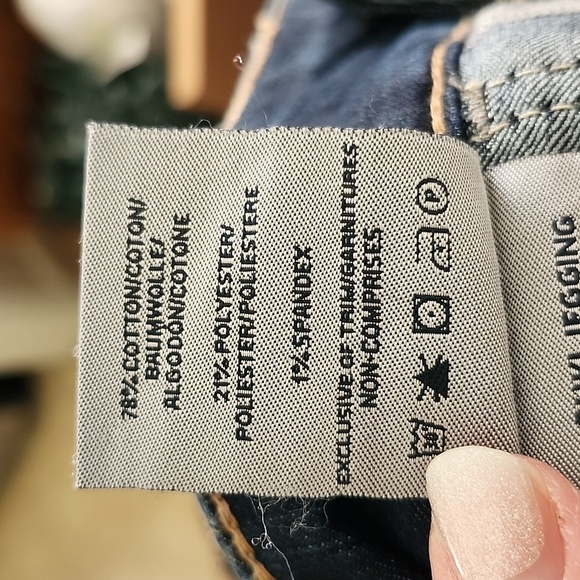 Silver Jeans suki jegging 30 x 31 dark wash jeans - Picture 10 of 10